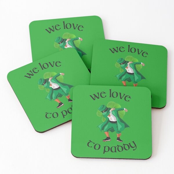 Item preview, St Patrick's Day We Love to Paddy Leprechaun Dabbing designed and sold by elvisg03.