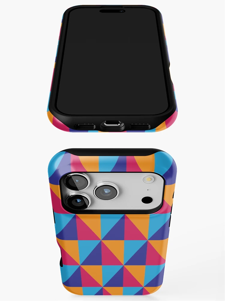 Thumbnail 3 of 4, iPhone Case, Split rectangle pattern designed and sold by Will Fisler.