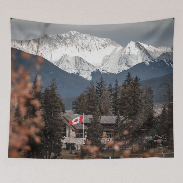 Item preview, Fairmont Hotel Surrounded by Mountains designed and sold by JDWarren.