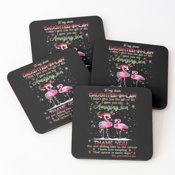 Item preview, Christmas - To My Daughter-in-law - Flamingo - Circus designed and sold by JanArt65.