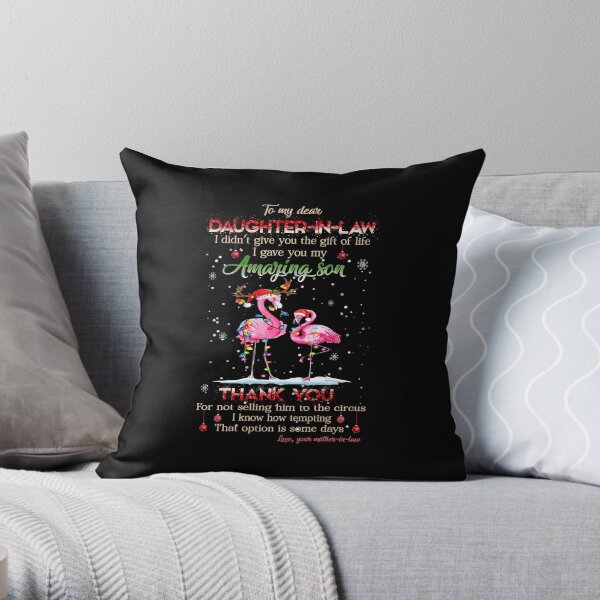 18x18 Multicolor Daughter-in-law store Crazy Funny Father Daughter-in-Law Throw Pillow 18x18 Multicolor Daughter-in-law store Crazy Funny Father Daughter-in-Law Throw Pillow