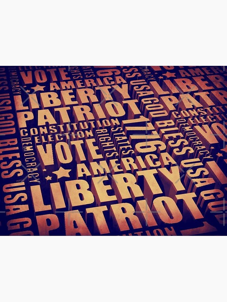 Patriotic Typography by morningdance