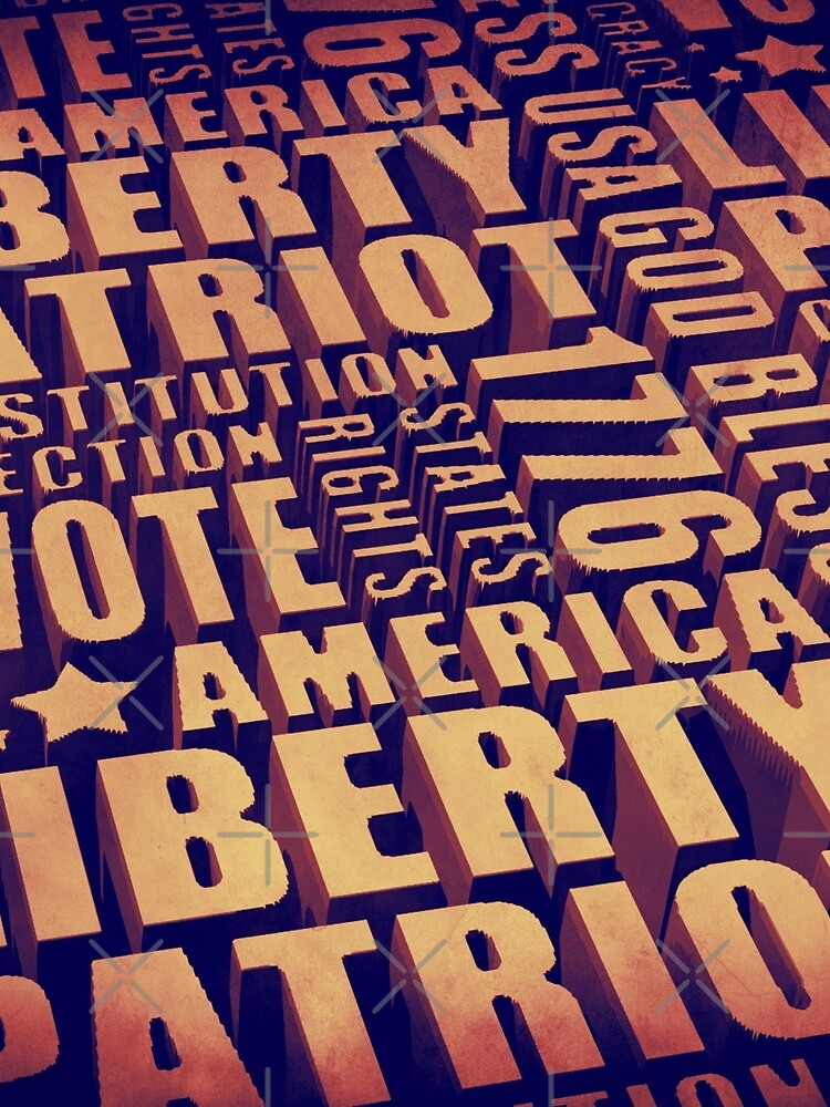 Patriotic Typography by morningdance