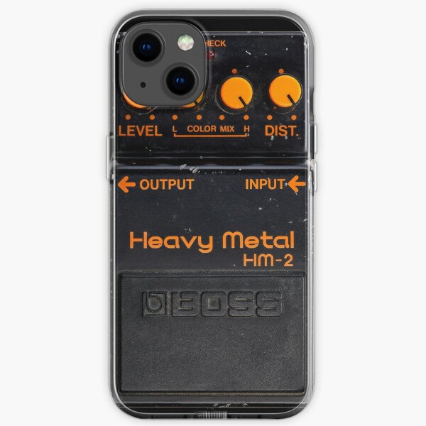 Boss HM-2 Pédale de guitare Heavy Metal Coque souple iPhone