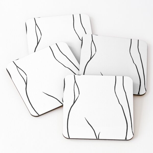Item preview, Female Body Line Art designed and sold by evenhandedprint.