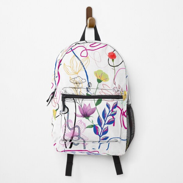 Item preview, Vintage Floral Lines Graphic Trend Pattern designed and sold by LittleIconShop.