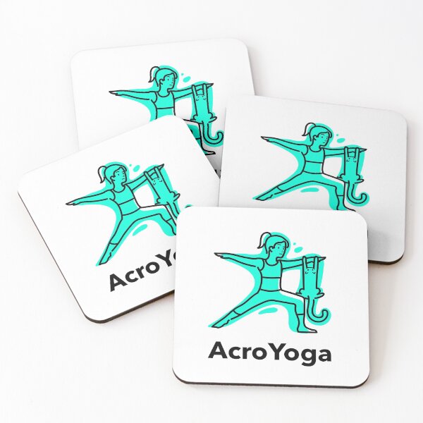Item preview, AcroYoga My Pet is My Yoga Partner designed and sold by Crafty-Mornings.