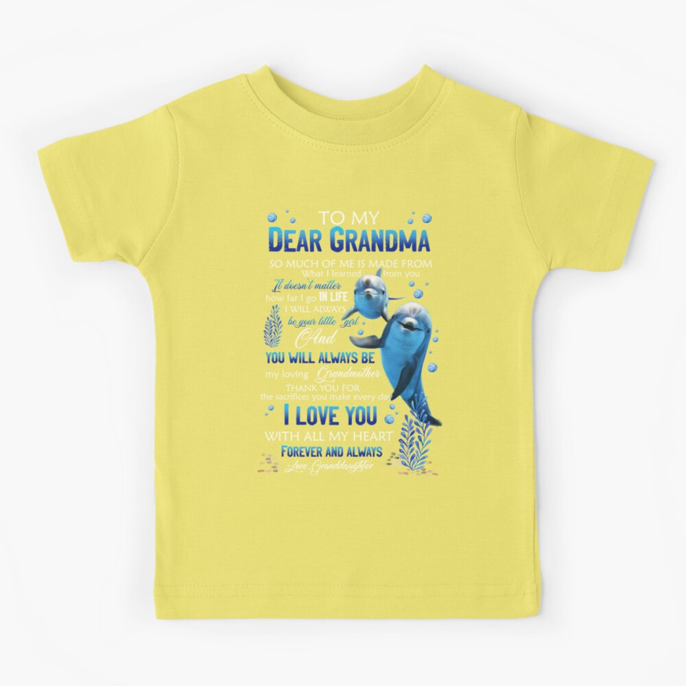 Granddaughter to Grandma - I Love You With All My Heart 