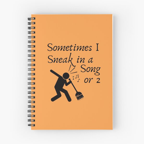 Item preview, Sneak In A Song Funny Cleaning Humor  Housekeeping Whimsical Gifts designed and sold by SavvyCleaner.