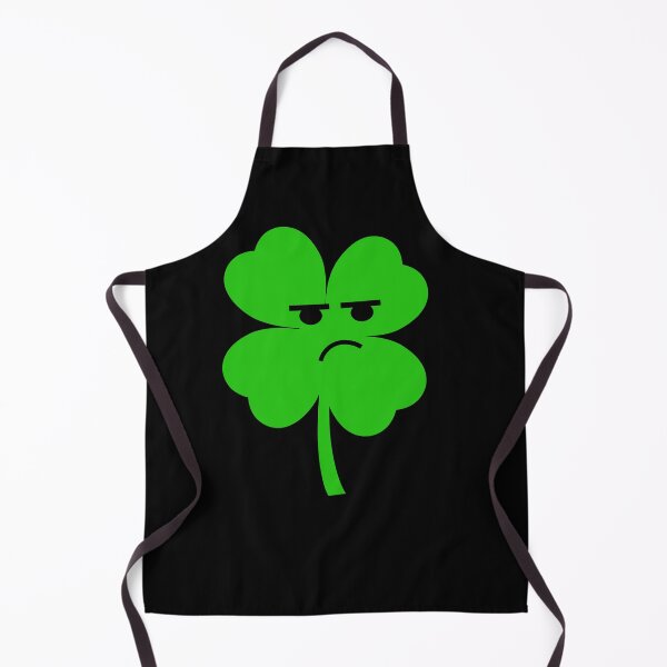 Item preview, Grumpy Four Leaf Clover designed and sold by Midnight Sky Sundry.