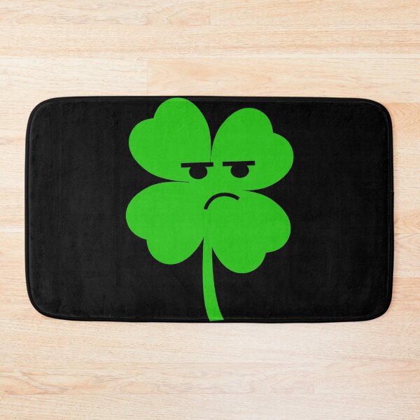Item preview,  Grumpy Four Leaf Clover designed and sold by Midnight Sky Sundry.