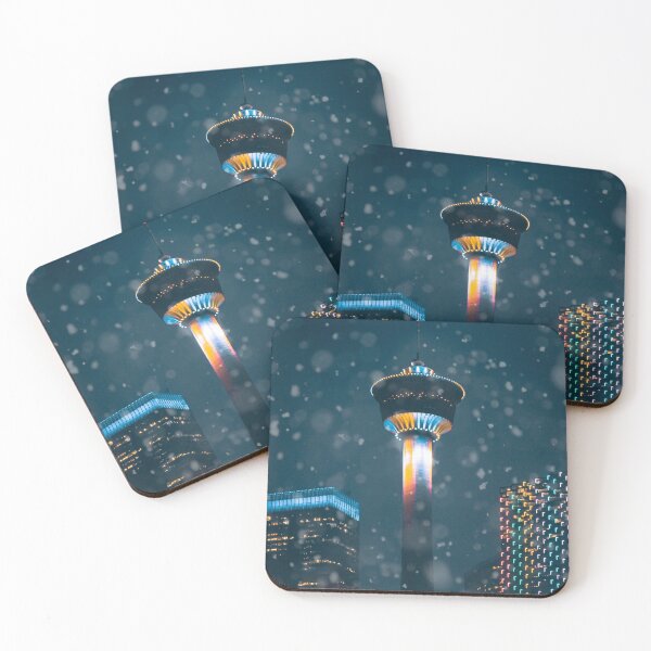 Item preview, Calgary Tower in the Snow designed and sold by JDWarren.