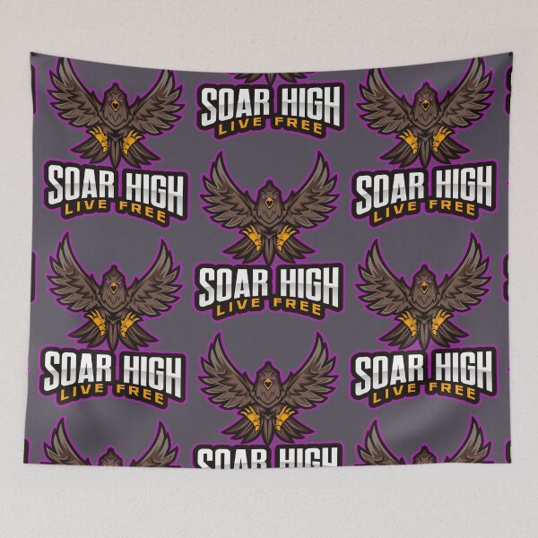 Item preview, Soar High Live Free uva designed and sold by AndPeace702.