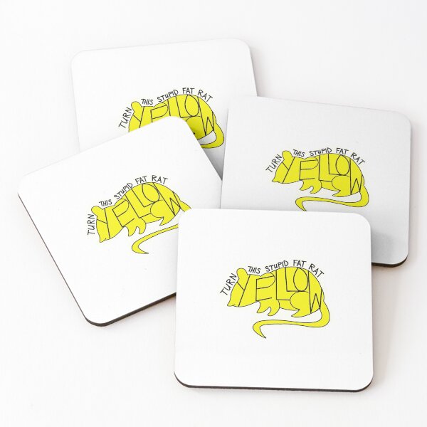 Item preview, Turn This Stupid Fat Rat Yellow! designed and sold by AnxiousDoodler.