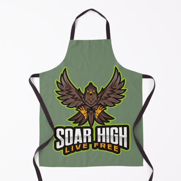 Artikelvorschau, Soar High Live Free grün entworfen und verkauft von AndPeace702.