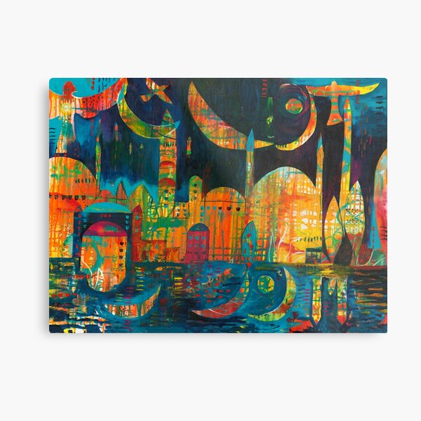 The Many Moons Of Peace Metal Print