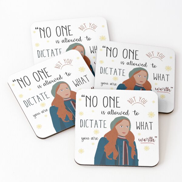 Item preview, Anne with an E- Phrase "No one but you is allowed to dictate what you are worth" designed and sold by CarliAlvarez.