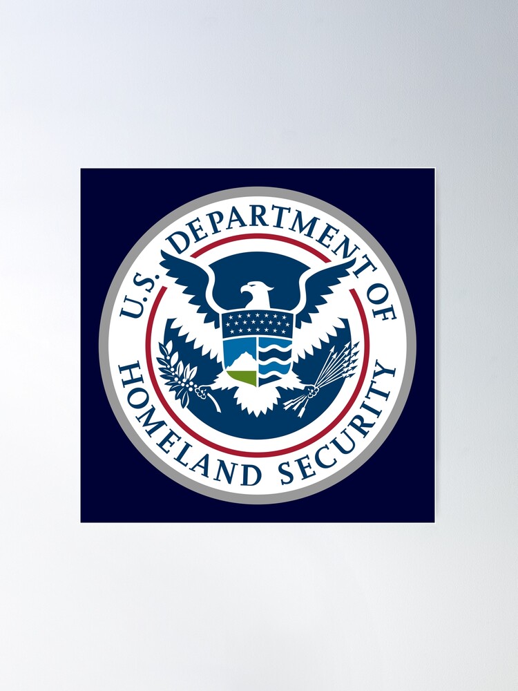 Department of Homeland Securirty (DHS) Round Patch