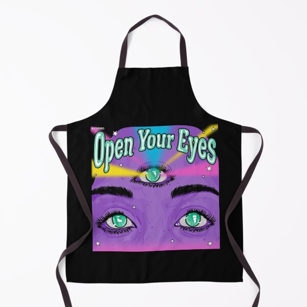 Item preview, Open Your Eyes All Seeing Eye Pop Art Cartoon designed and sold by FFDoodles.
