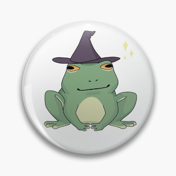 Item preview, Witch frog designed and sold by vegetarianwater.