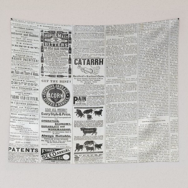 Item preview, Old Newspaper designed and sold by ArtsyWishy.