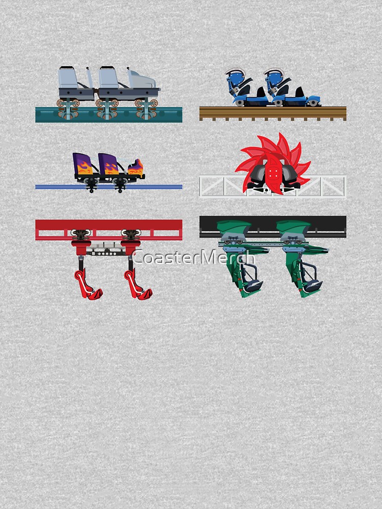 Grona Lund Coaster Cars Design by CoasterMerch