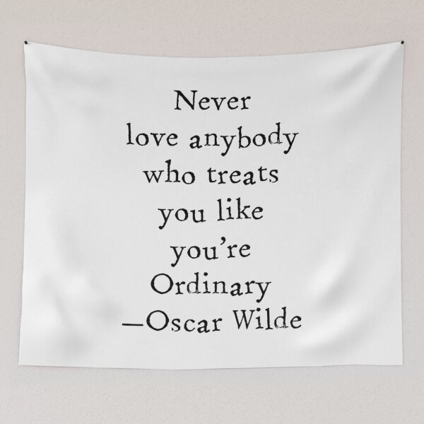 Item preview,  Oscar Wilde Love Quote  designed and sold by Dollfacedesign.