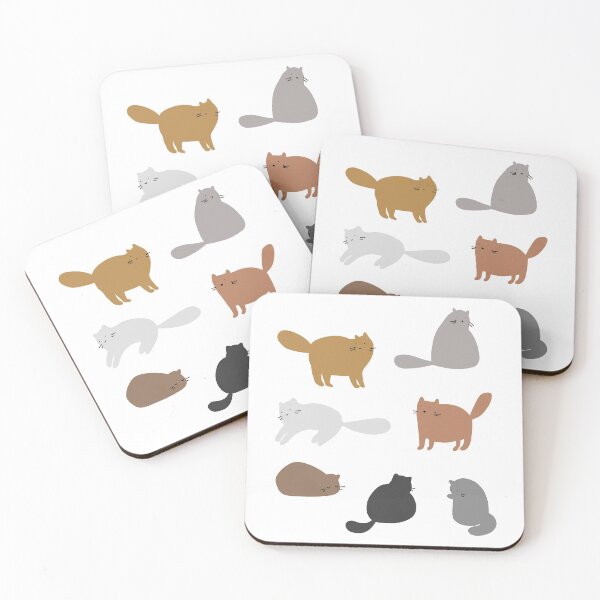 Item preview, Minimalist cat stickers designed and sold by joceykessler.