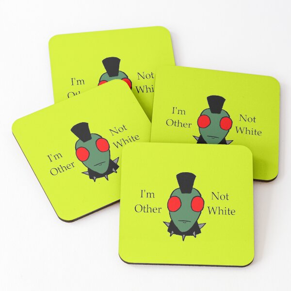 Item preview, I'm Other Not White designed and sold by SquirlyOPunker.