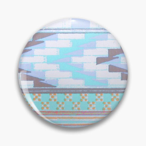 Item preview, Colorful Folk Bead Artwork Print designed and sold by JoyforU.