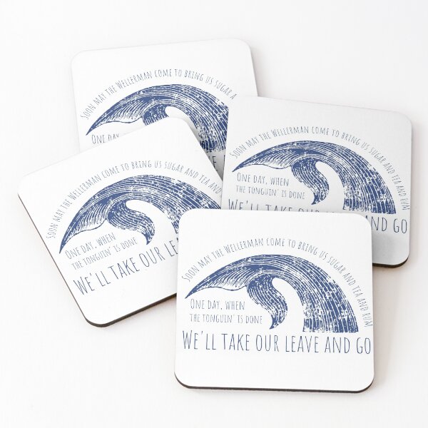 Item preview, Soon May the Wellerman Come - Sea Shanty Navy designed and sold by AmplifyThought.