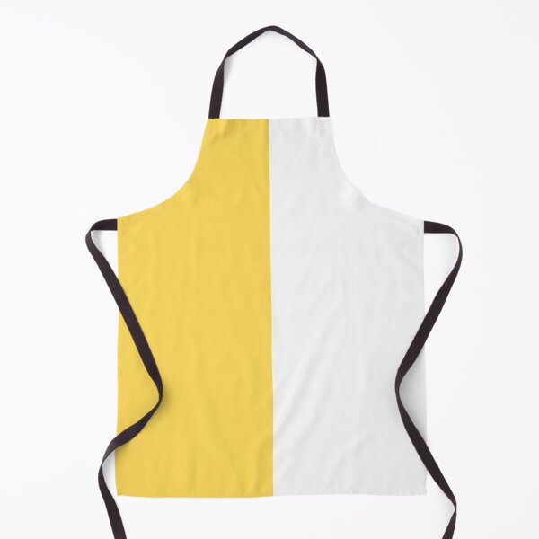 Item preview, Mustard Yellow And White Half And Half designed and sold by rewstudio.