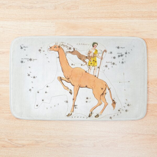 Item preview, Antique Constellation Map of Camelopardalis, Tarandus, Custos Messium designed and sold by VintageArchive.
