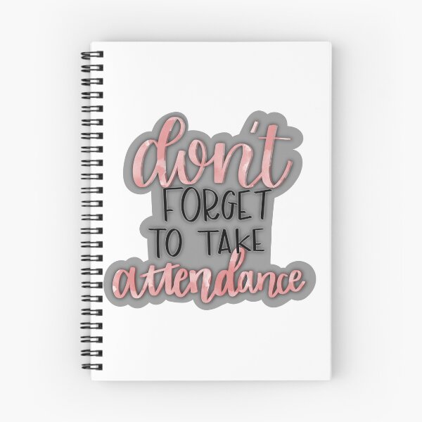 Item preview, Attendance Reminder designed and sold by Teachbydesigns.