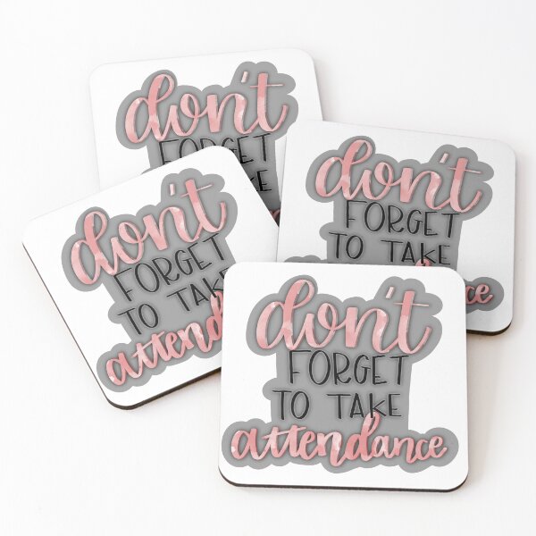 Item preview, Attendance Reminder designed and sold by Teachbydesigns.