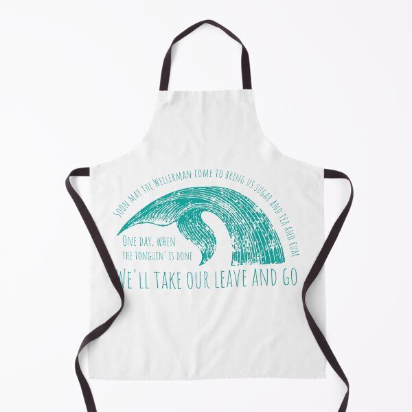 Item preview, Soon May the Wellerman Come - Sea Shanty Teal designed and sold by AmplifyThought.