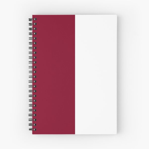 Item preview, Burgundy And White Half And Half designed and sold by rewstudio.