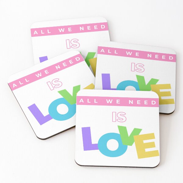 Item preview, All We Need Is Love - Cute Valentine's Day designed and sold by LordAudes.