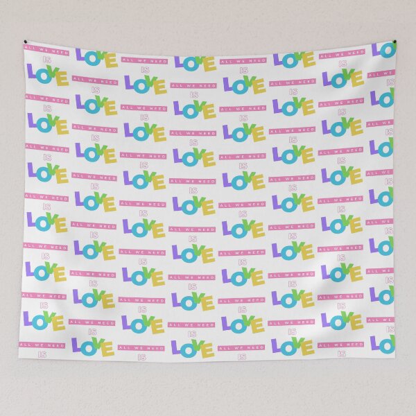 Item preview, All We Need Is Love - Cute Valentine's Day designed and sold by LordAudes.