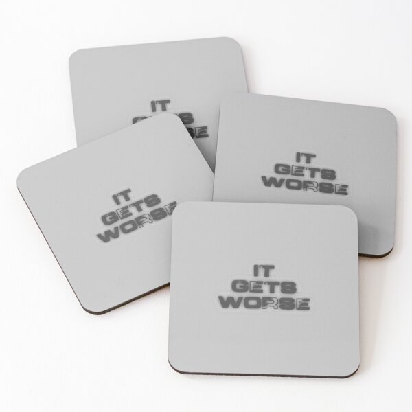 Item preview, It Gets Worse designed and sold by Jennifer Church.