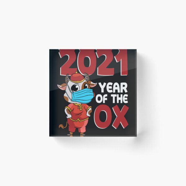 Item preview, 2021 Year Of The Ox Chinese New Year Zodiac Sign Calendar designed and sold by BrnitcceHegman.