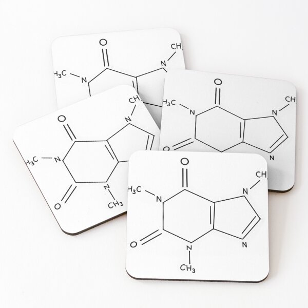 Item preview, Caffeine molecule  designed and sold by Ambxro.