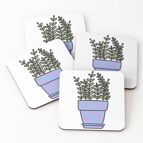 Item preview, tie dye potted plant designed and sold by ekmdesigns.