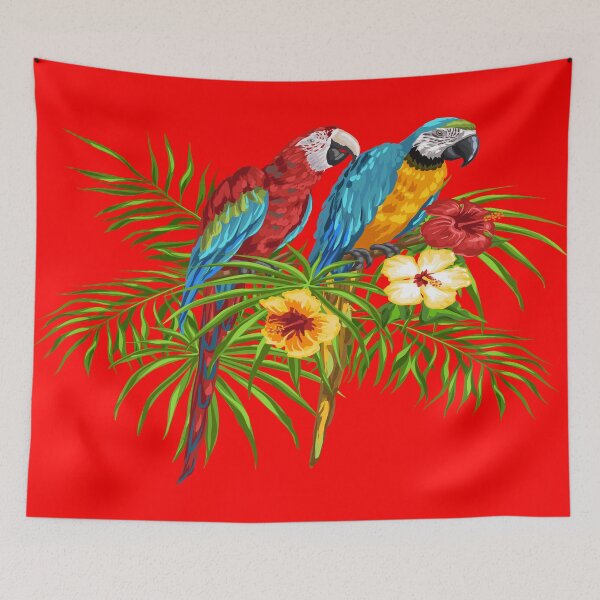 Item preview, Tropical Birds Parrot Duo designed and sold by Alladin7.