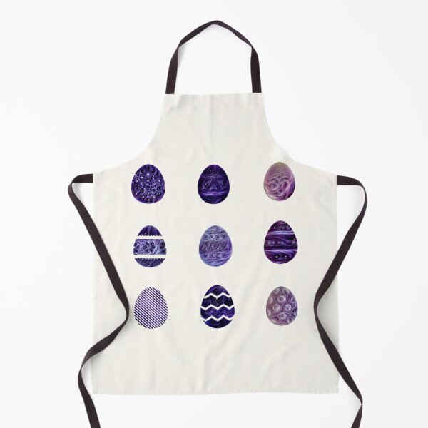 Item preview, Purple Easter Eggs - 9 stickers / magnets for the price of 1 designed and sold by ittybittyowl.