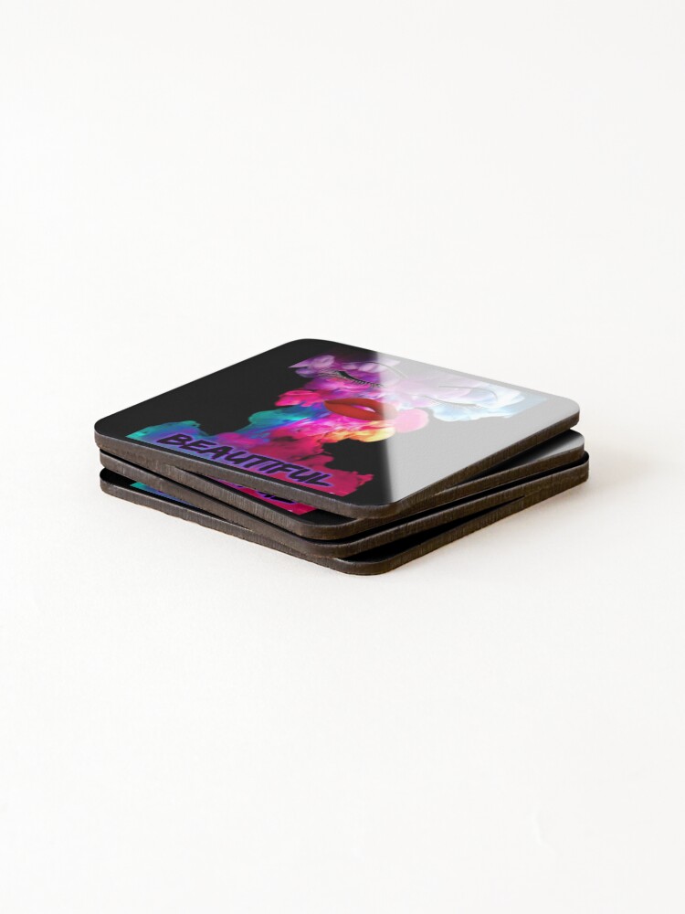 Thumbnail 4 of 5, Coasters (Set of 4), Beauty Splash designed and sold by R-FitDesign.