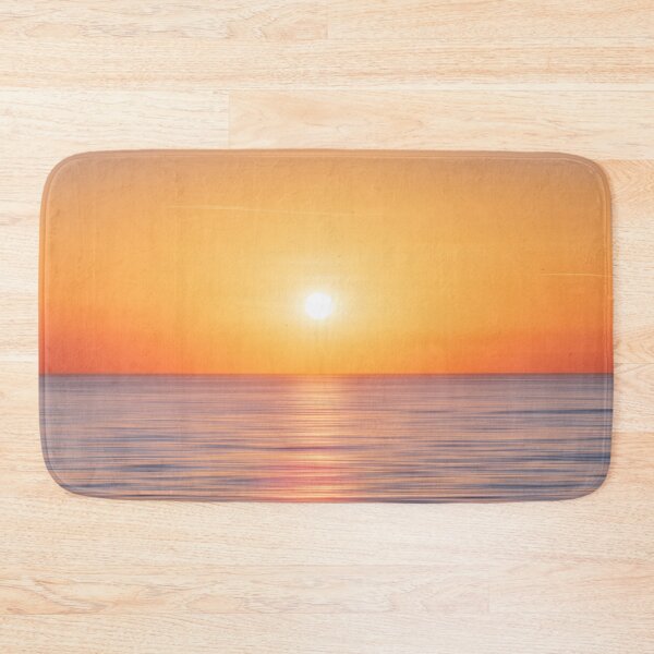 Item preview, Calm ocean with golden sunset designed and sold by Silky Diamond.