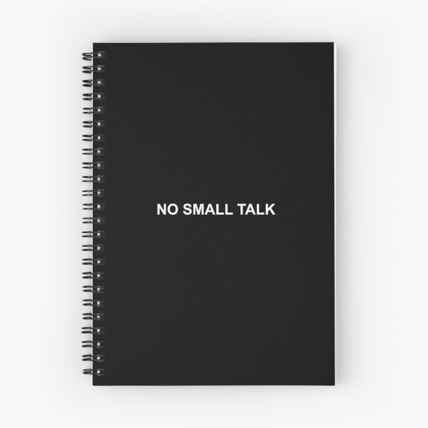 Item preview, no small talk designed and sold by LAST WEEK'S STOLEN AESTHETICS.