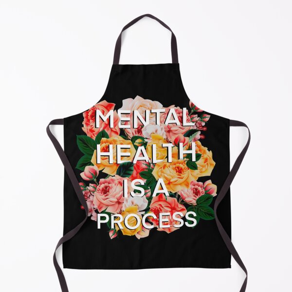 Item preview, Mental Health Is A Process Therapy Awareness Floral Bouquet  designed and sold by JessieJune.