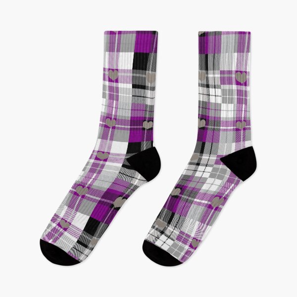 Item preview, Ace Plaid with Hearts Pattern designed and sold by -Gedwolcraeft-.